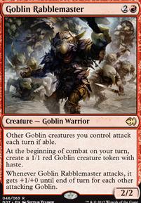 Goblin Rabblemaster/Sȕn-RM15[81262]