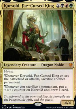 Korvold Fae-Cursed King/tFCɎꂽARHh-MELD}[]