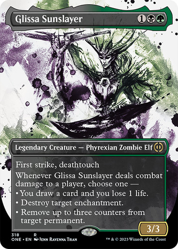 Glissa Sunslayer(Borderless)/ObTETXC[-RONE}[]