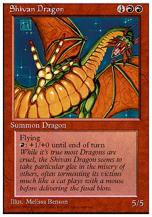 Shivan Dragon/VR̃hS-R[4560768]