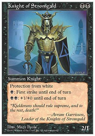 Knight of Stromgald/Xg[Kh̋Rm-U[4560594]