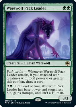 Werewolf Pack Leader/Qꗦ̐lT-RAFR[1280364]