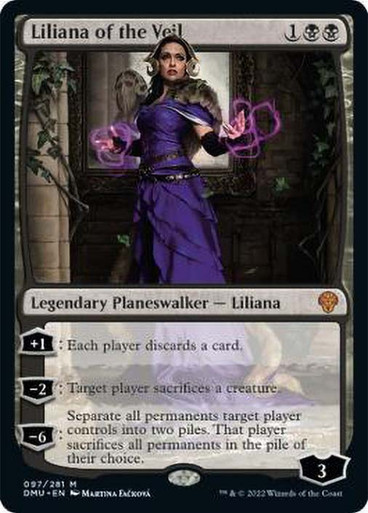 Liliana of the Veil/ヴェールのリリアナ-MDMU黒[1340154]