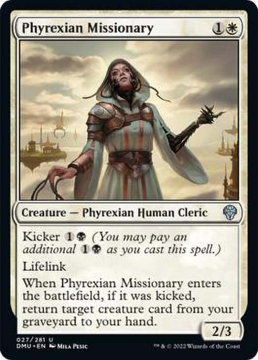 Phyrexian Missionary/ファイレクシアの宣教師-UDMU白[1340032]