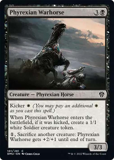 Phyrexian Warhorse/t@CNVǍRn-CDMU[1340214]