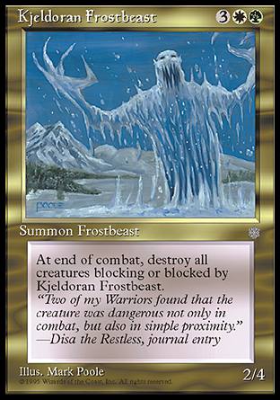 Kjeldoran Frostbeast/(LCFh[̕Xb)-UIA}[800604]
