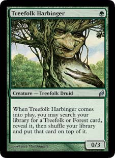 Treefolk Harbinger/c[tH[N̐G-ULW[520438]