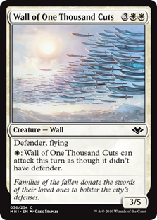 Wall of One Thousand Cuts/{̕-CMH1[1120538]