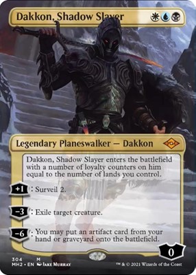Dakkon Shadow Slayer (Borderless)/ȅYҁA_bR-MMH2}[1270204]