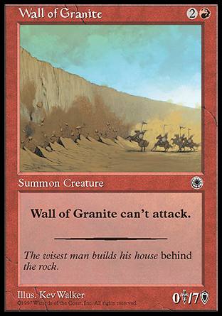 ԛ̕/Wall of Granite-UPO[700276]